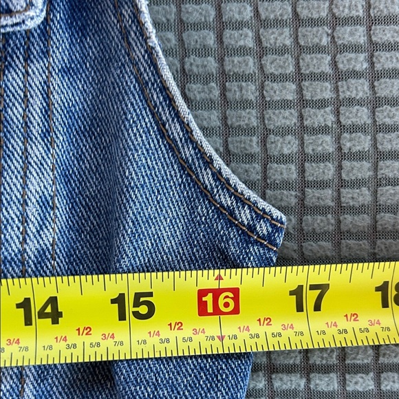 Guess Blue Denim Vest - Picture 6 of 7